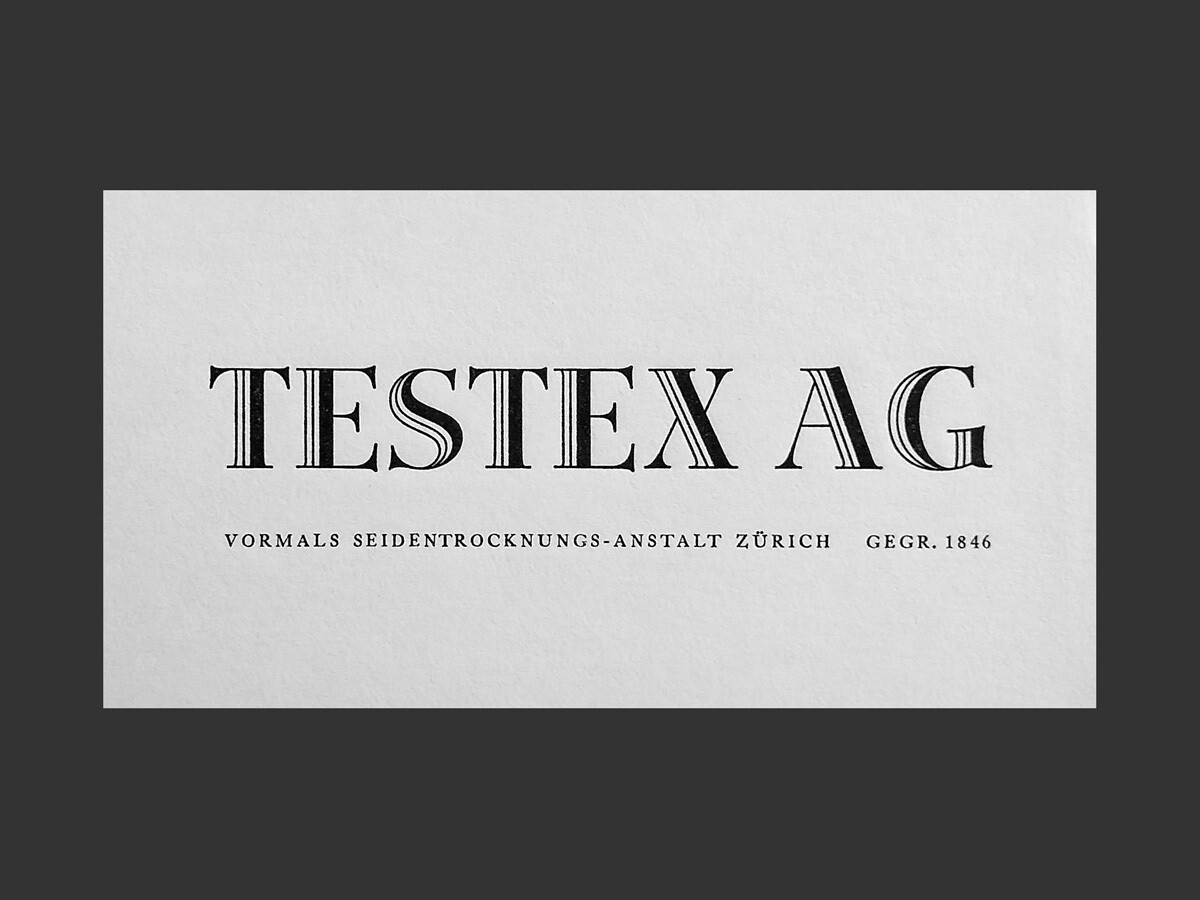 1970 - Seidentrocknungsanstalt TESTEX