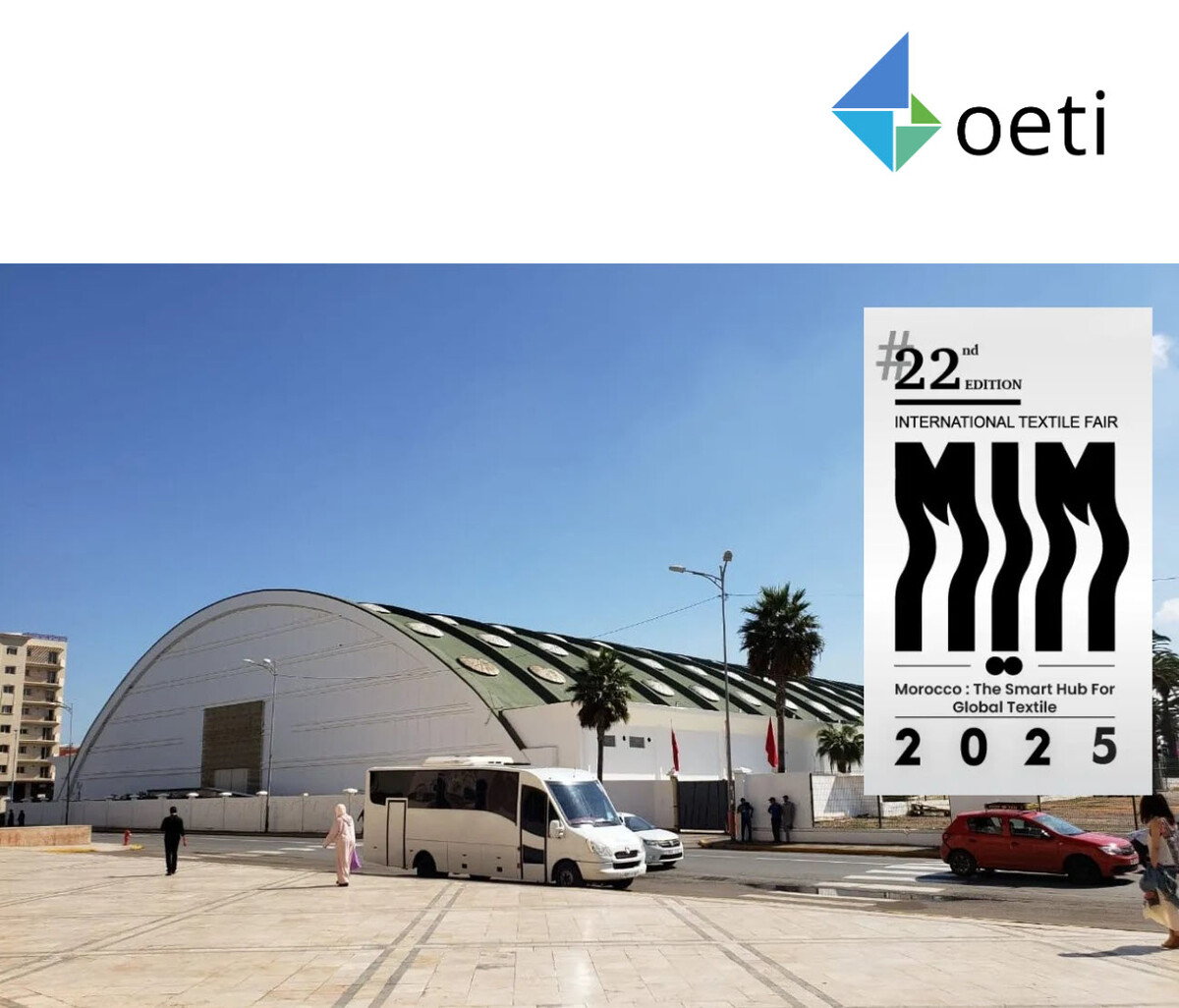 Maroc en Mode Venue picture and MIM Logo